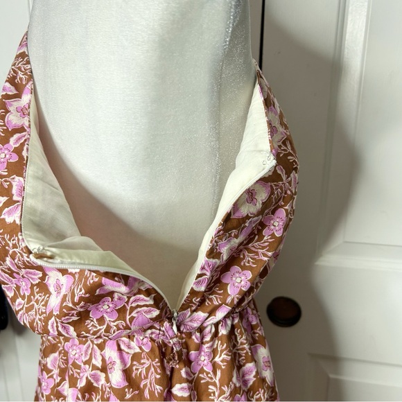 Jason Wu Floral Print One Shoulder A-Line Mini Dress w/o Belt (Size XS) - Picture 5 of 9